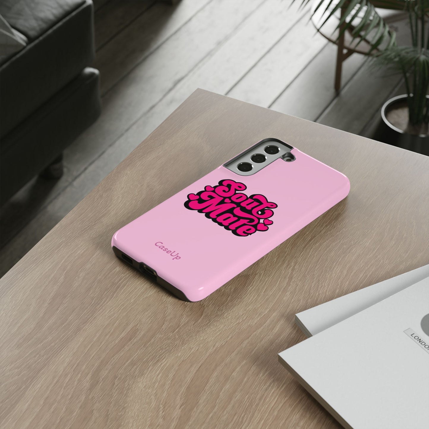 S O U L M A T E . P I N K - IPhone Case