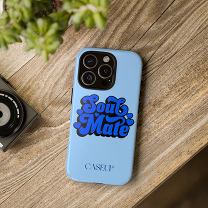 S O U L M A T E . B L U E - IPhone Case