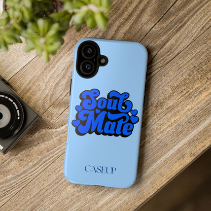 S O U L M A T E . B L U E - IPhone Case