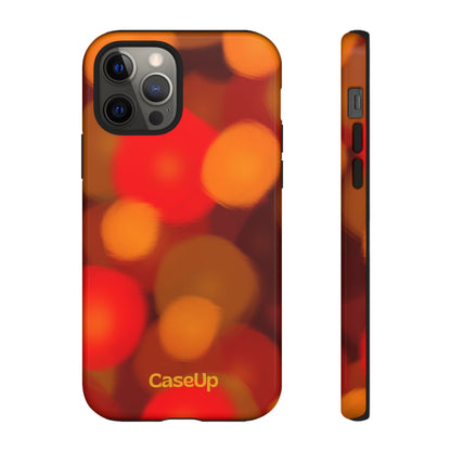 B L U R E D . L I G H T S - IPhone Case