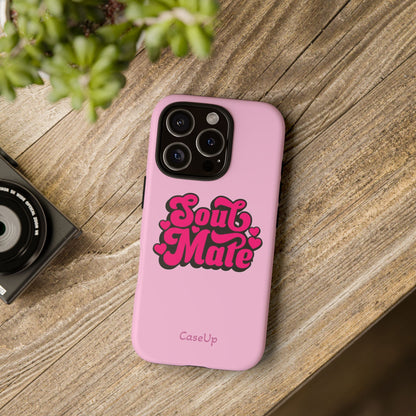 S O U L M A T E . P I N K - IPhone Case