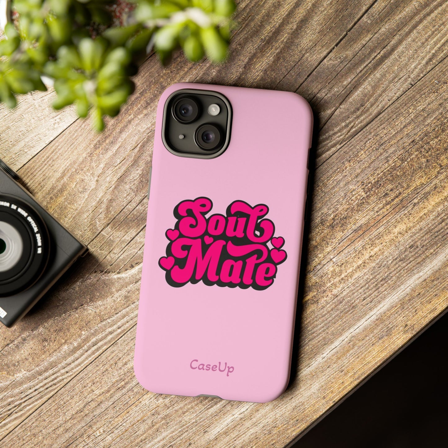 S O U L M A T E . P I N K - IPhone Case