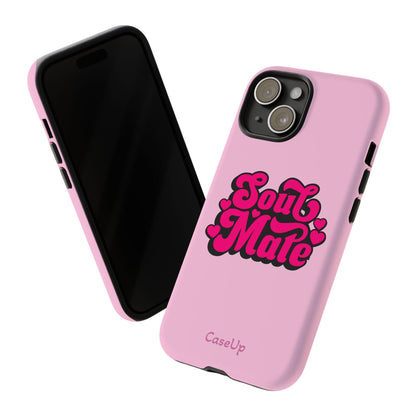 S O U L M A T E . P I N K - IPhone Case