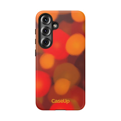 B L U R E D . L I G H T S - IPhone Case