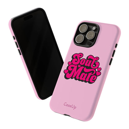 S O U L M A T E . P I N K - IPhone Case