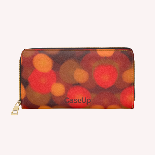 B L U R E D . L I G H T S - Zipper purse