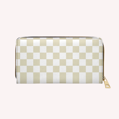 S A N D - Zipper purse