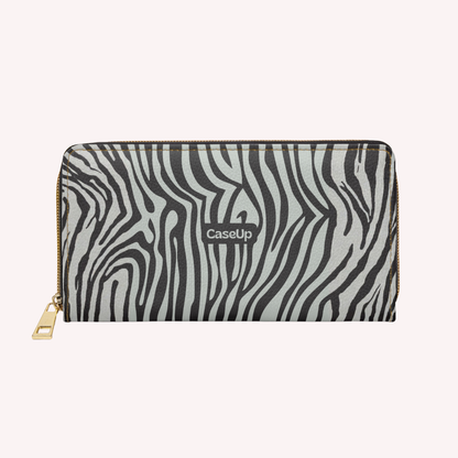 Z E B R A - Zipper purse